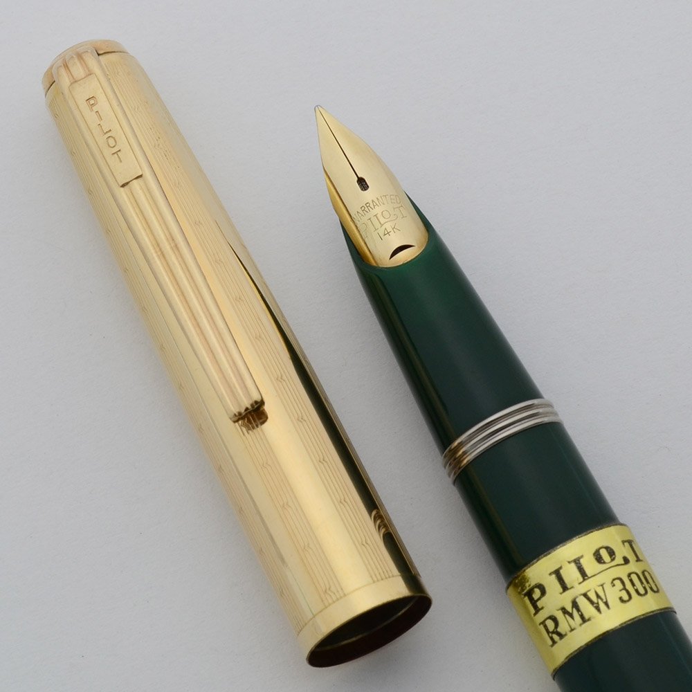 Pilot RMW300 Super 300 Pen Set - 1950s New Old Stock, 14k Nib